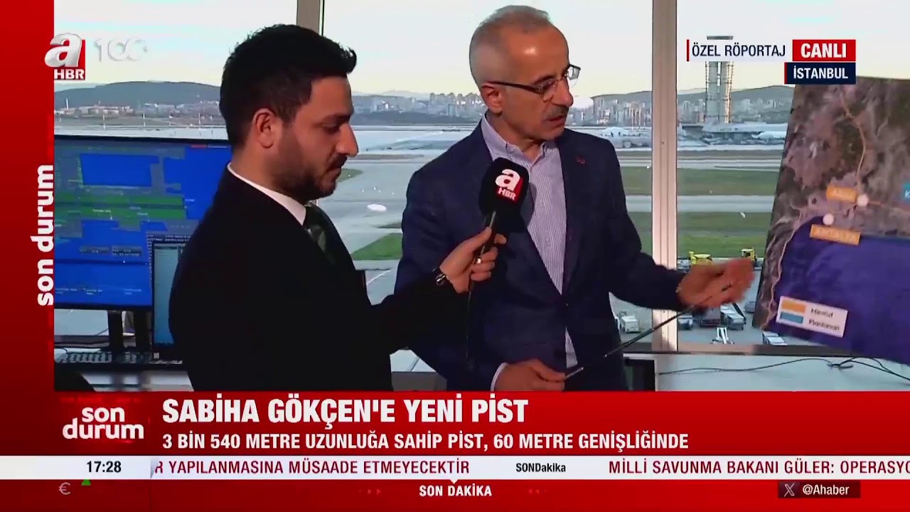 #Canlı | A Haber özel yayınındayız... | Sabiha Gökçen Havalimanı 2. Pist