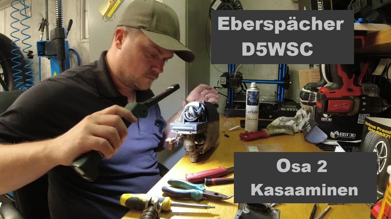 Operaatio temppuileva Eberspächer D5WSC - Osa 2: Kasaaminen