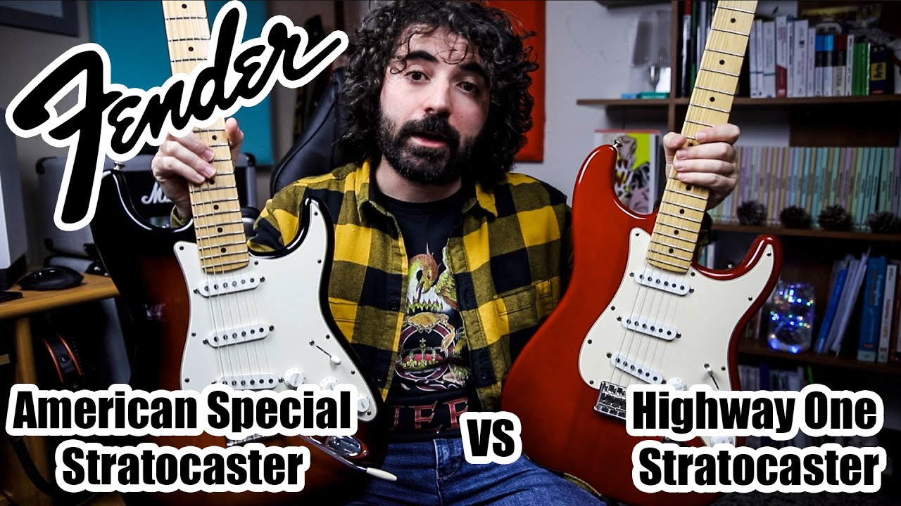 Fender American Special Stratocaster VS Highway One Stratocaster