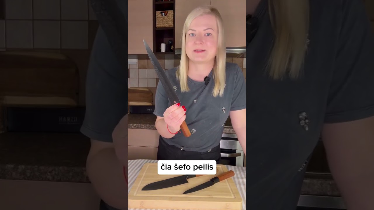 Kodėl &scaron;į kaltinį peilį renkasi tikri virtuvės meistrai? 👨&zwj;🍳💎