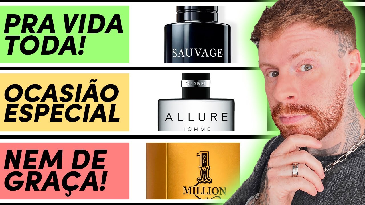 TIERLIST dos PERFUMES IMPORTADOS MASCULINOS | Melhores Perfumes Masculinos Importados