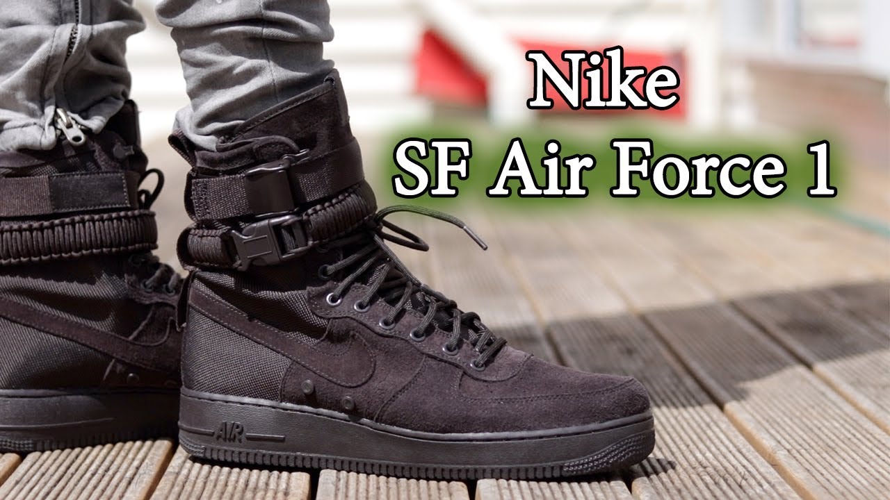 Nike SF Air Force 1 High | Velvet Brown | ON FEET WITH DIFFERENT PANTS