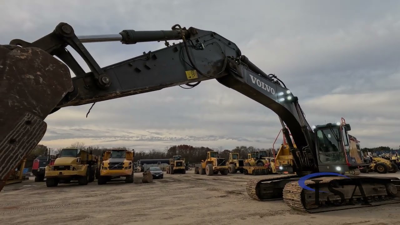 1881 - 2020 Volvo EC480E Excavator will be sold at auction!
