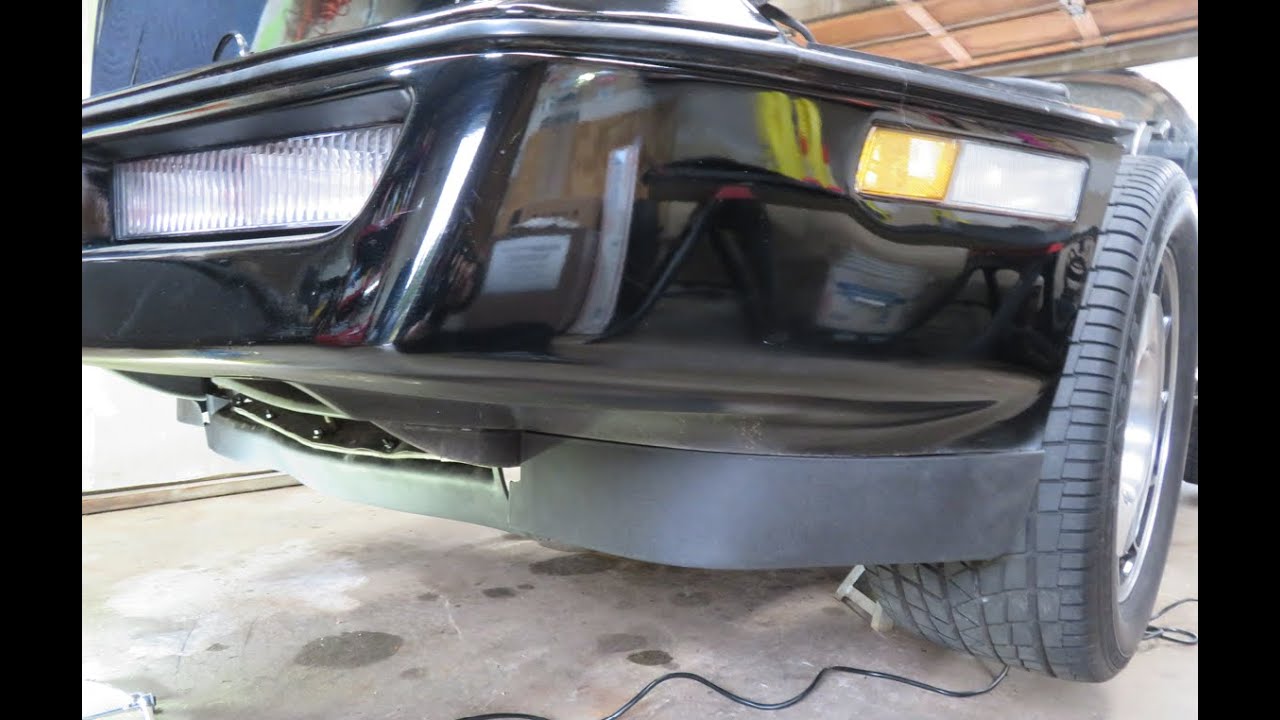 1984 CORVETTE C4 NEW FRONT AIR DAM REPLACEMENT