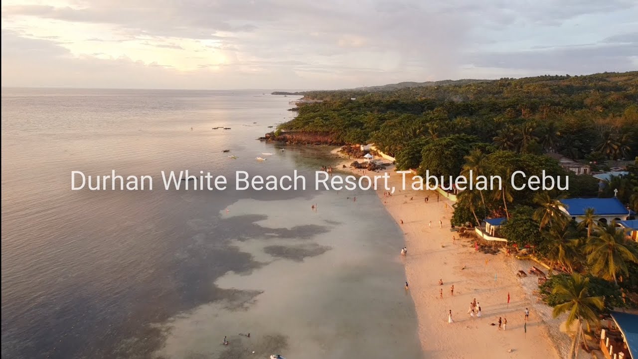 Durham White Beach Resort Drone shot, (Tabuelan Cebu)