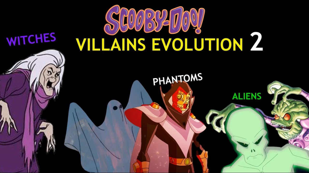 The Evolution Of The Scooby Doo Villains | PART 2