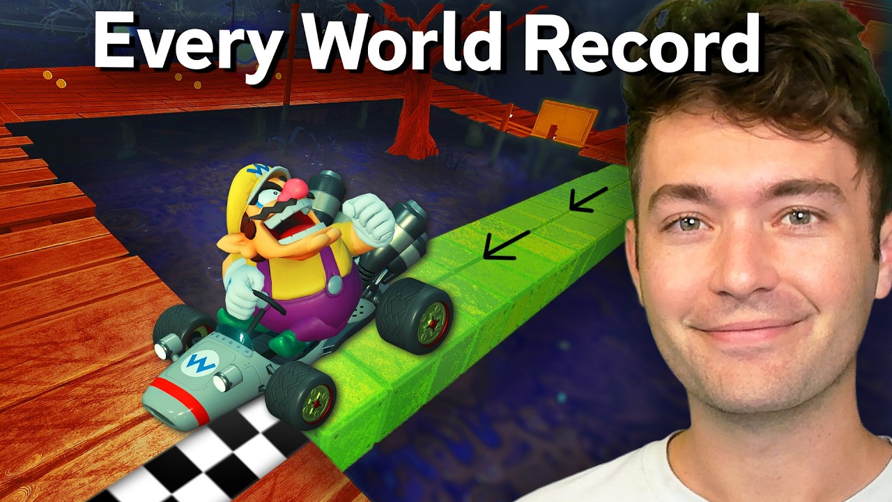 WSZYSTKO JEST ZEPSUTE... Reaguję na każdy rekord świata w Mario Kart World!! (Wersja 1.8.0)