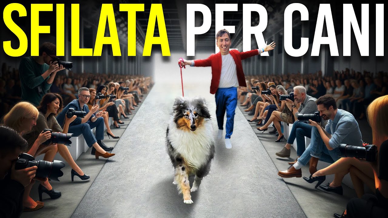 PORTO IL MIO CUCCIOLO ALLA SFILATA A 4 ZAMPE *che figuraccia!