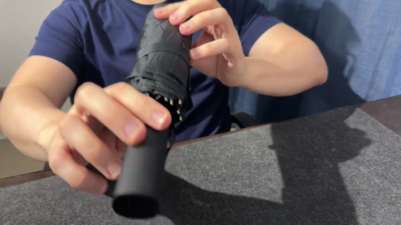 Unboxing paraguas automático HFDS016 de aliexpress
