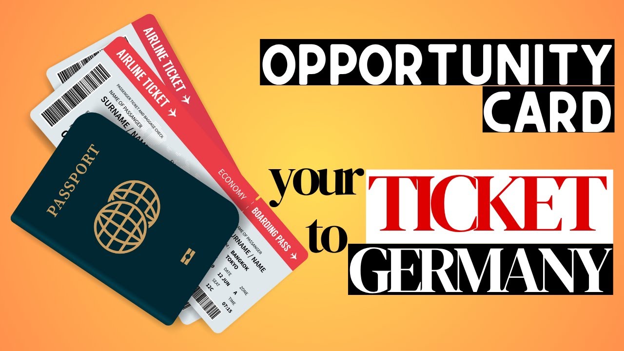 Opportunity Card Visa: Move to Germany without a Job Offer yet 🇩🇪 🧐