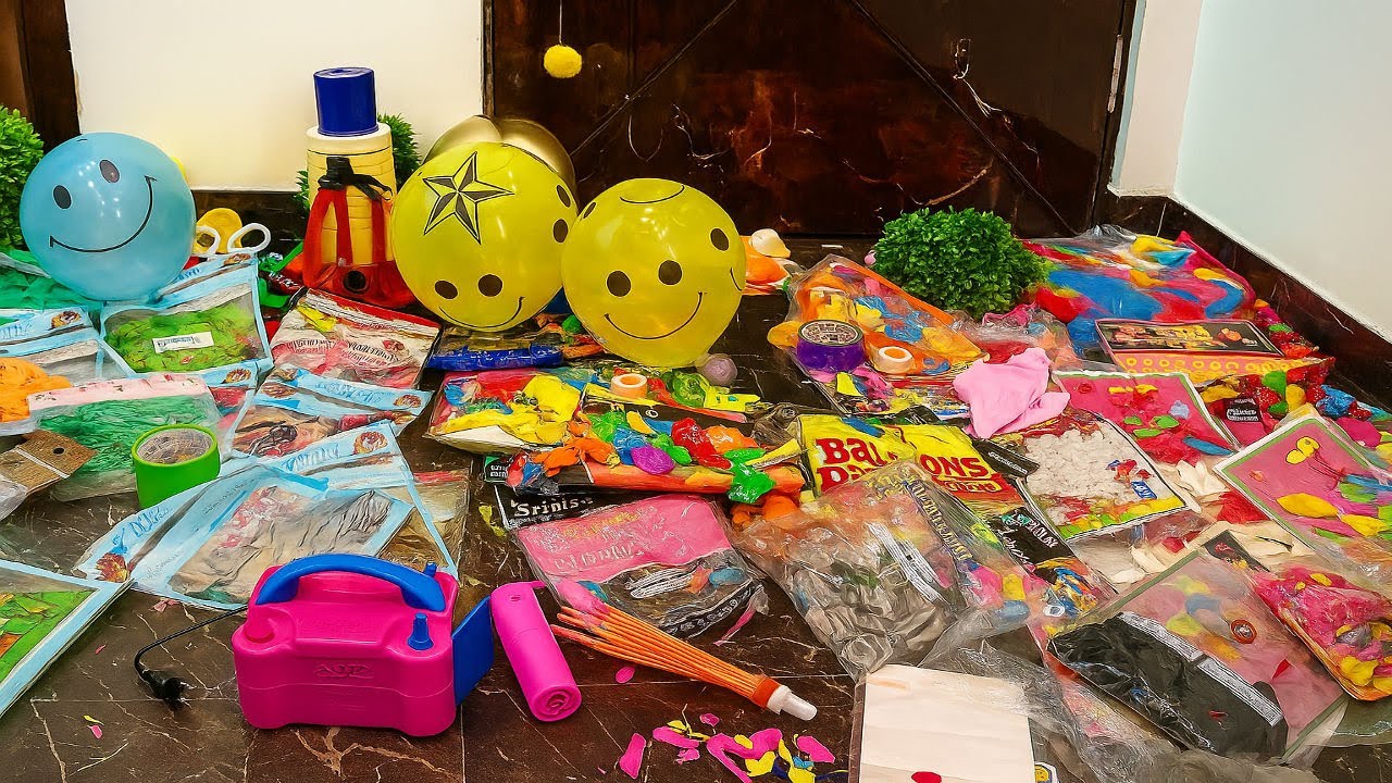 Blowing Up 100+ Colorful Balloons 🎈 | Satisfying Balloon Pump #ASMR #satisfying#balloonworld