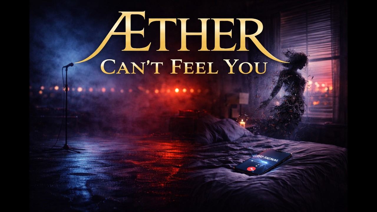 Aether Official (ÆTHER) Can't Feel You (Official Lyric Video)