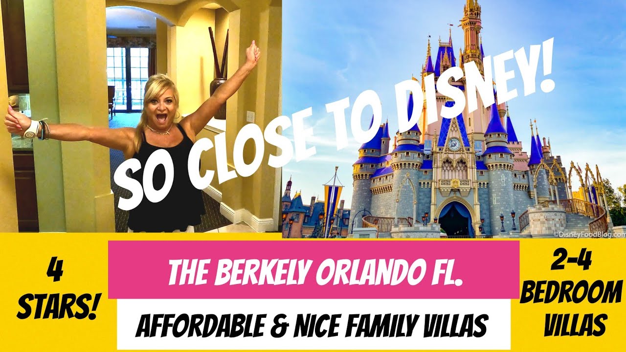 The Berkley, Orlando, 2-4 bedroom Villas, Close to Disney!#theberkelyorlando#vacay#familyvillas