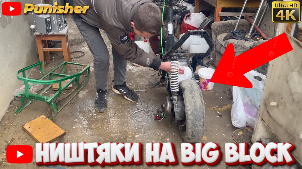 Ништяки На Aprilia SR 125 BIG BLOCK