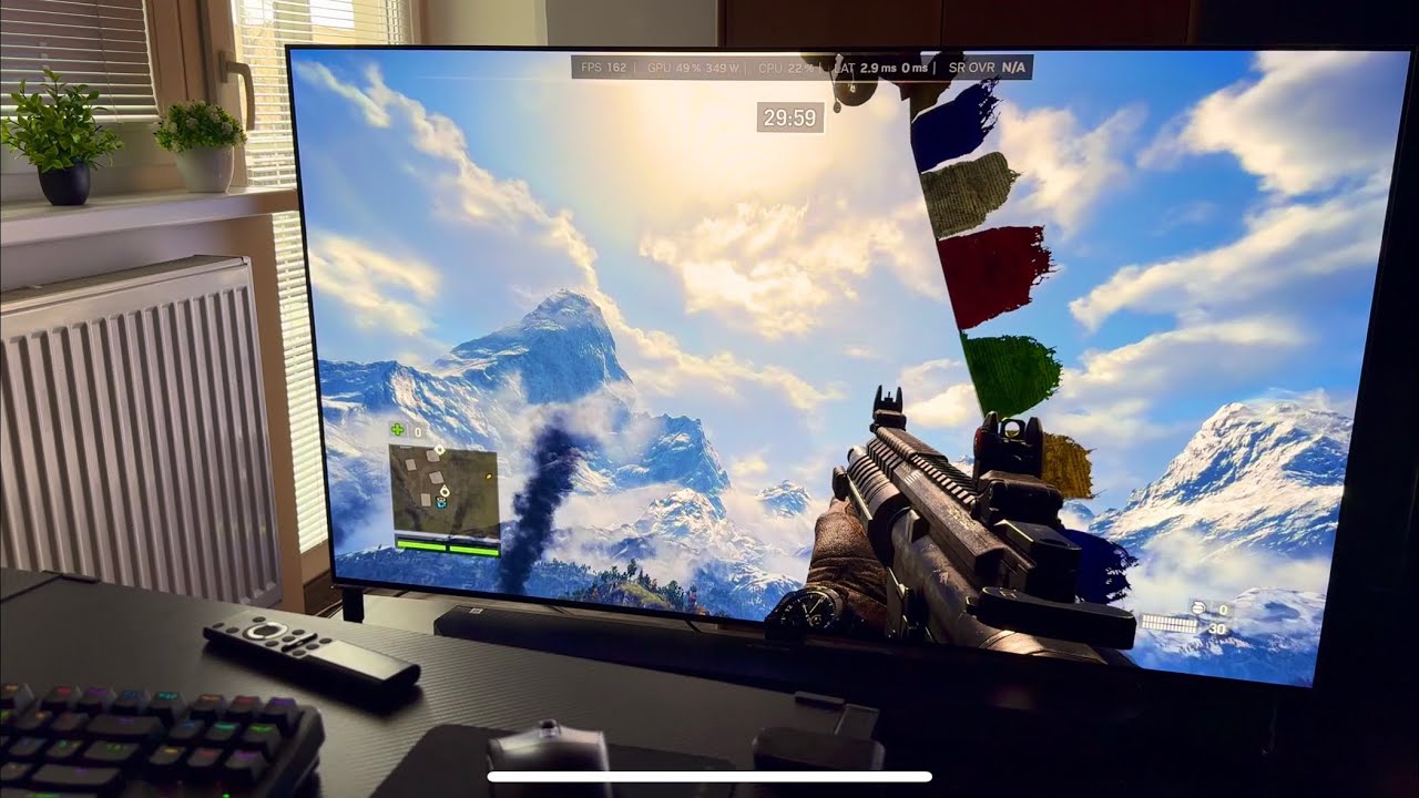 Far Cry 4 on LG G5 OLED & RTX 5090 | 4K & 8K Maxed Out 165Hz G-SYNC/VRR/ALLM RTX HDR TV Settings