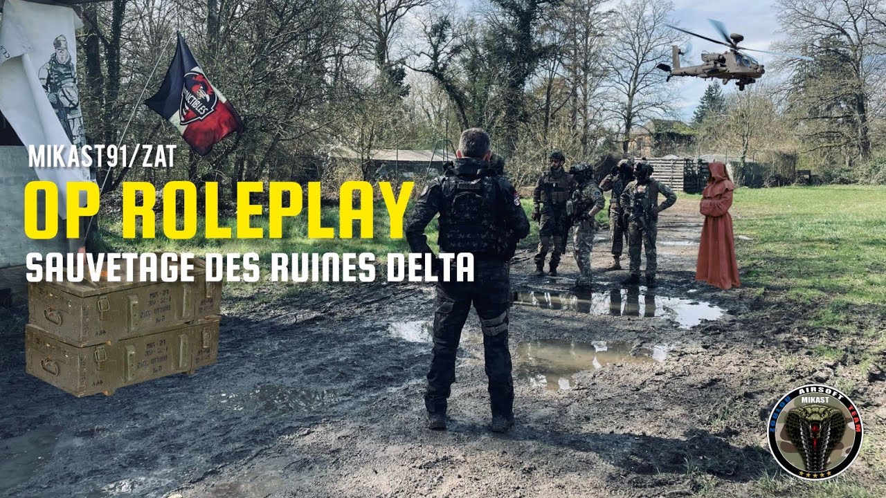 AIRSOFT ROLEPLAY - REPENDRE LES RUINES DELTA - MIKAST91/Z.A.T FRENCH AIRSOFT 🇲🇫