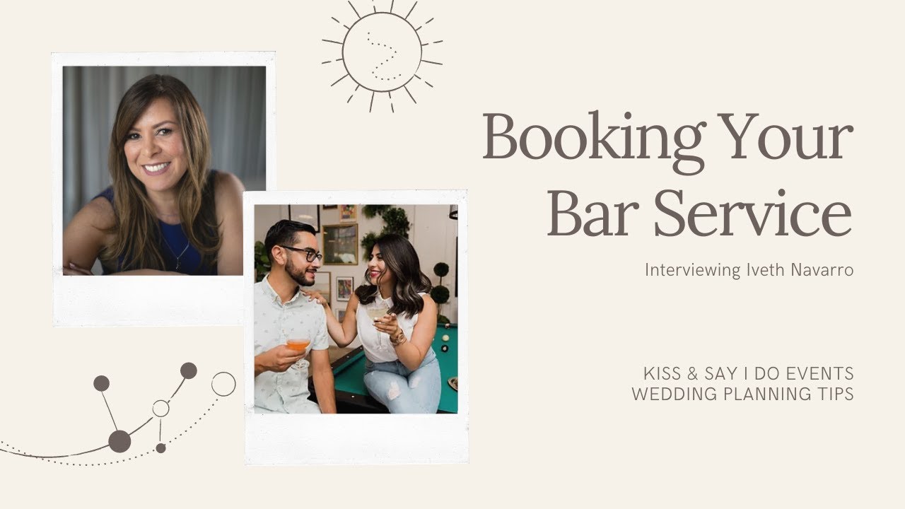The Bar Service At My Wedding