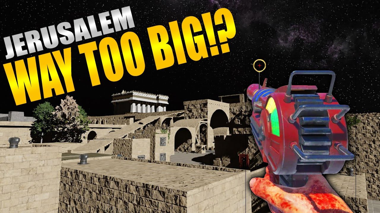 Biggest Map Ever?  Jerusalem (Call of Duty Zombies)
