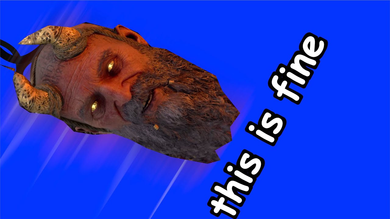 God of War but through Mimir's eyes