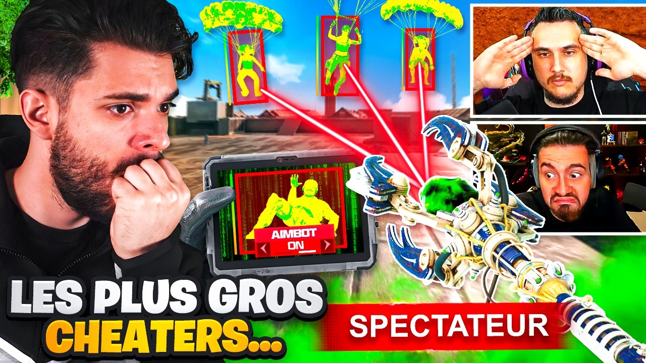 J'ANALYSE DES CHEATERS qui TUENT DES STREAMEURS FR sur WARZONE #8