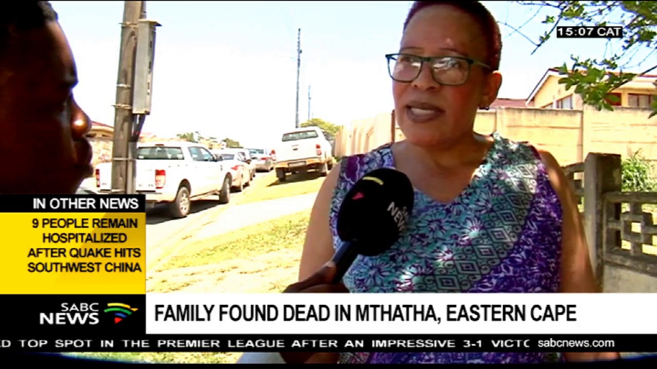 4 family members found dead in Mthatha
