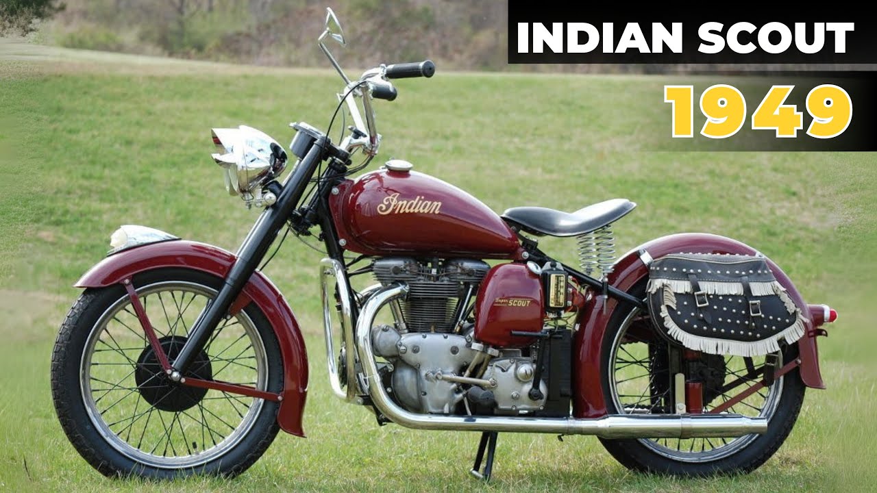 1949 Indian Scout | Vintage American Motorcycle Reviews