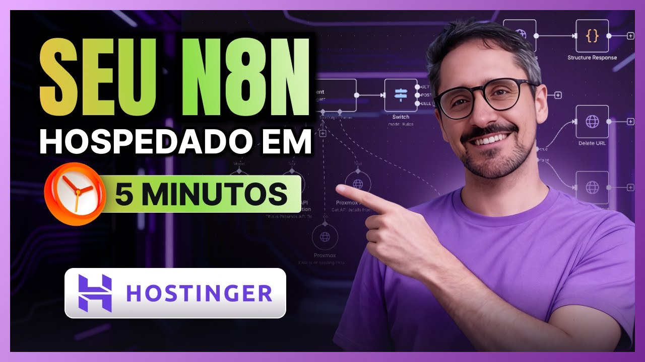 COMO USAR O N8N DE GRAÇA E EM MENOS DE 5 MINUTOS! A MELHOR FORMA DE INSTALAR O N8N