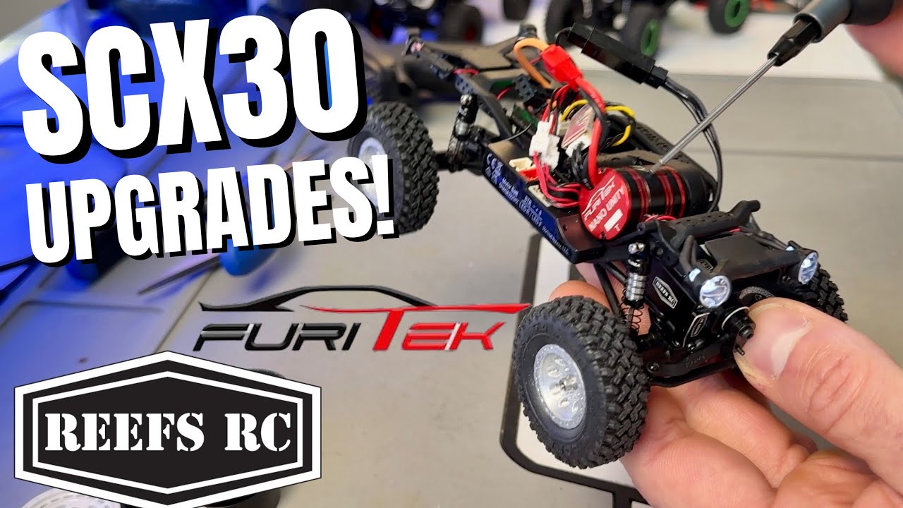 SCX30 Performance Upgrades – Reefs Servo, Furitek Unity Nano & More!