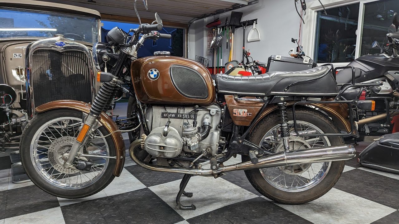 Продаётся BMW R90 /6 Havana Gold Airhead 1976 года выпуска