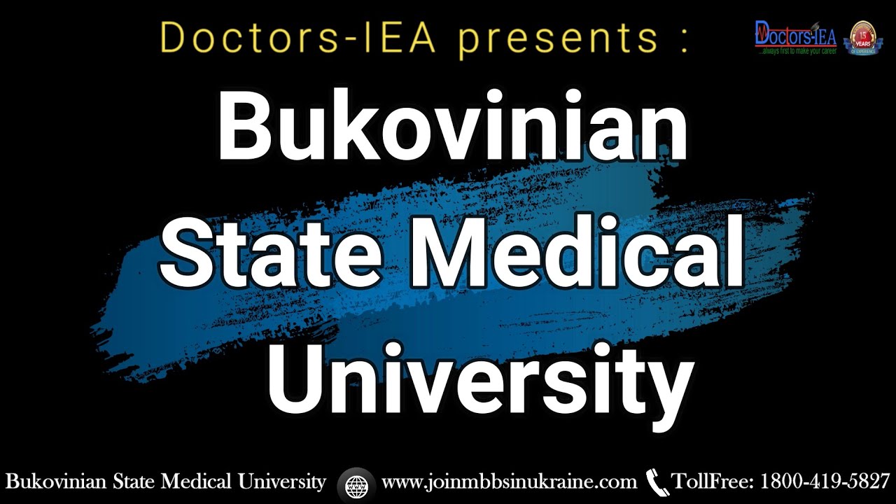 Study MBBS In Ukraine I Bukovinian State Medical University I Best University to Study MBBS ABROAD