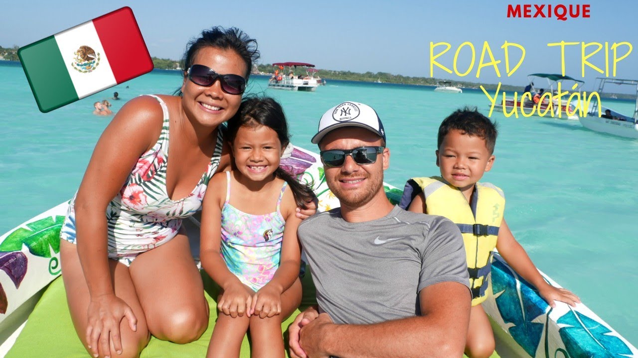 [ vlog 4 ] MEXIQUE : YUCATAN - QUINTANA ROO - Bacalar , Tulum , Playa del Carmen et Puerto Morelos
