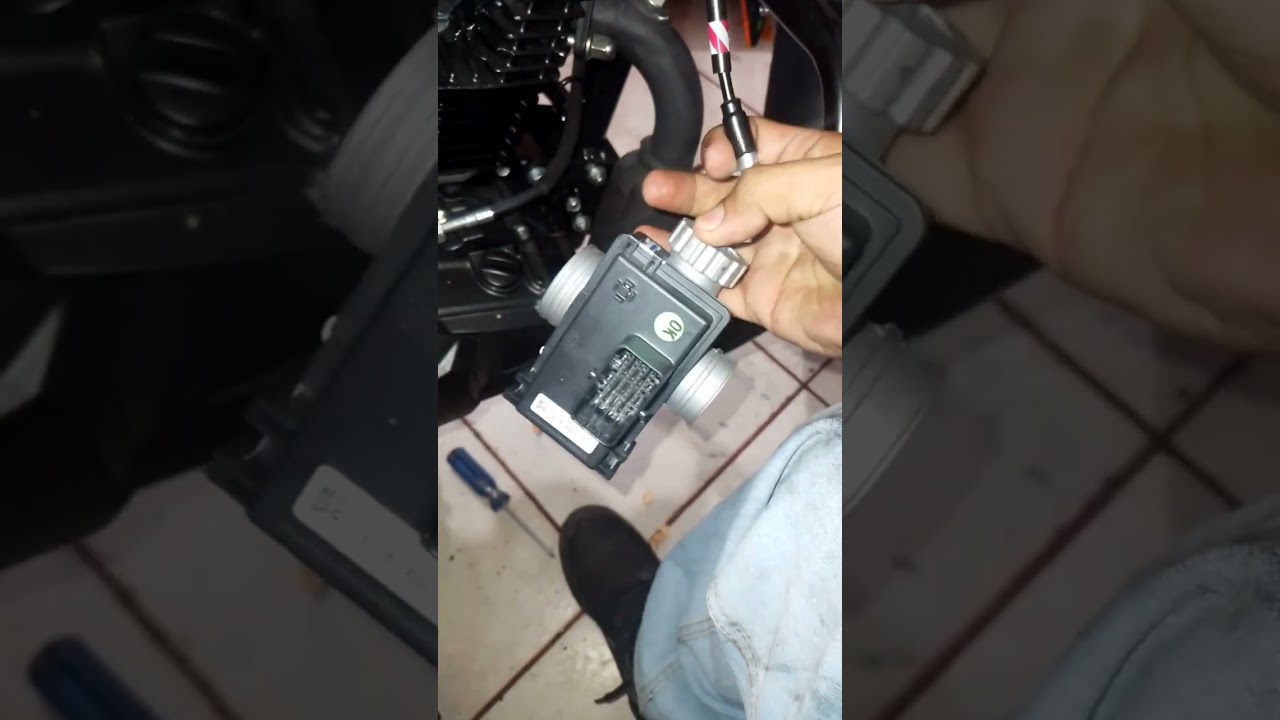 lavando inyector de hero hunk 160 -moto hup 19