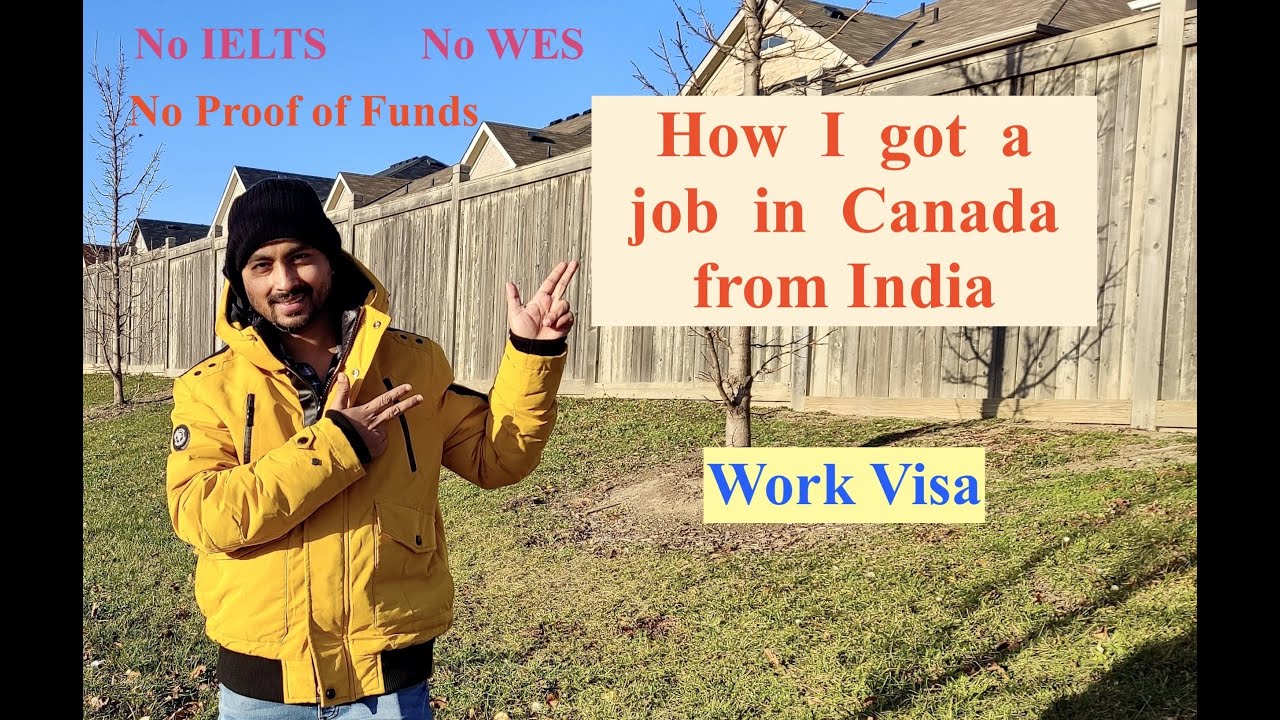 Software IT Job | How I got a job in Canada from India | Relocate to Canada on work visa with a job