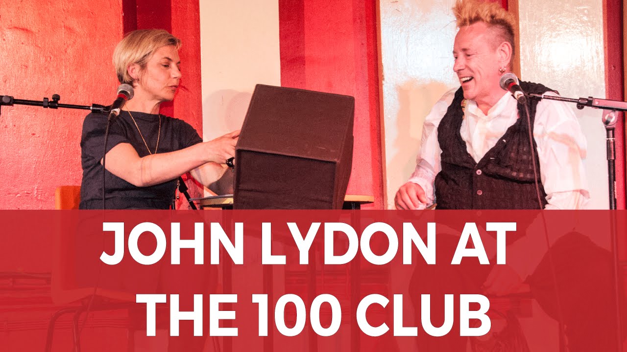 John Lydon QA Live at The 100 Club full interview