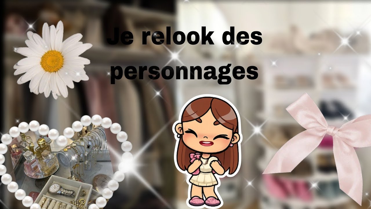 Je relook  les personnages sur avatarworld   🤣