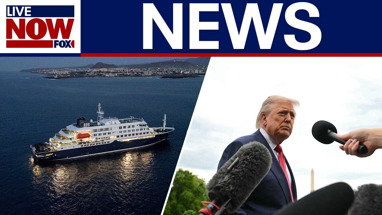 LIVE NEWS: Trump to speak after Iran attack, Hantavirus cruise ship, Pope Leo at one year & more