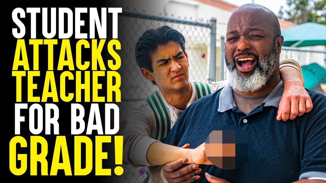 Student ATTACKS Teacher for Giving Him a Bad Grade! | SAMEER BHAVNANI