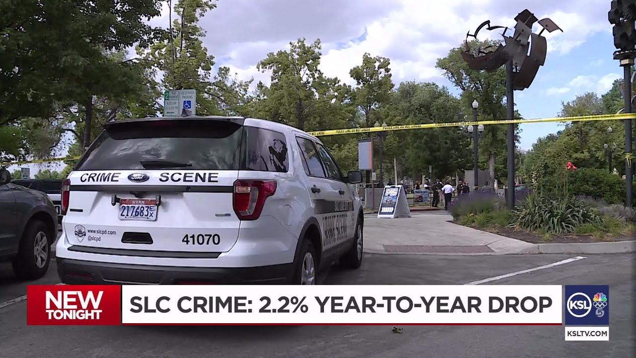 'I take crime personally': Salt Lake City Police Chief reports overall drop in crime