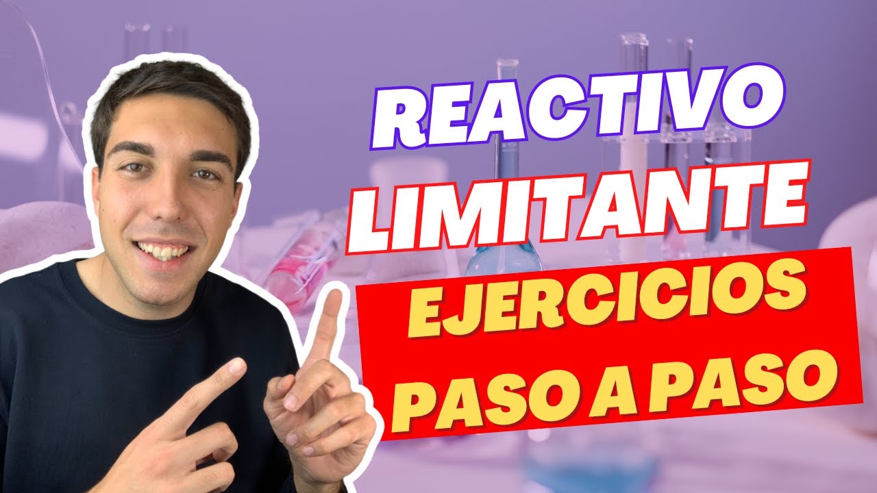 APRENDE a Resolver Ejercicios de Reactivo Limitante y Reactivo en Exceso