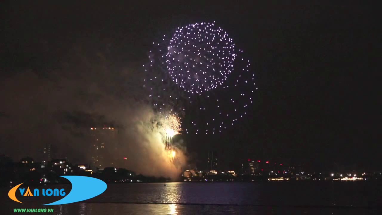 Đêm Giao Thừa-Truyền hình trực tiếp bắn pháo hoa đêm giao thừa tại Hồ Tây-Hà Nội
