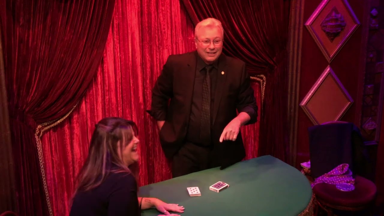 Steve Silverman Close Up Room Set at The Magic Castle
