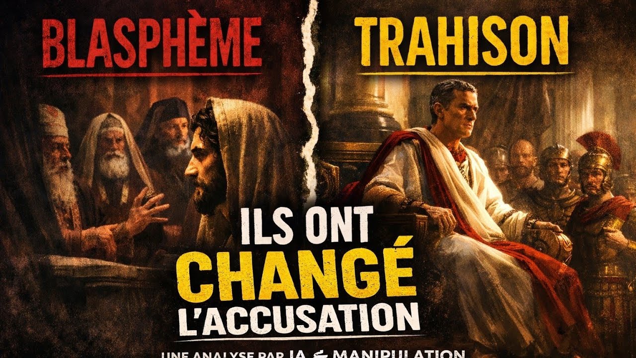 Ils ont changé l’accusation pour le faire condamner : La mécanique cachée du procès de Jésus