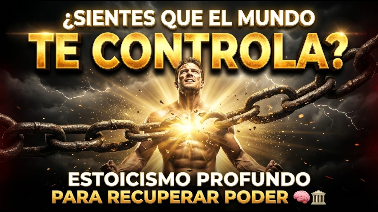 ¿SIENTES que el MUNDO te CONTROLA? Estoicismo PROFUNDO para RECUPERAR tu PODER INTERIOR (2026) 🧠🏛️⚔️