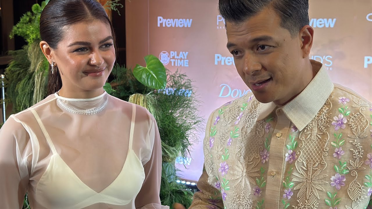 🔴 JANINE GUTIERREZ AT JERICHO ROSALES MAY INOPEN SA ISAT ISA SA PREVIEW BALL 2025!PANUORIN