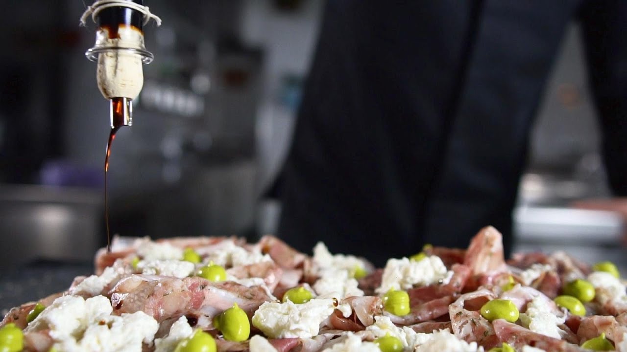 Focaccia Italiana / Vespern auf italienisch / Gourmet Restaurant Schloss Filseck Michelin starred
