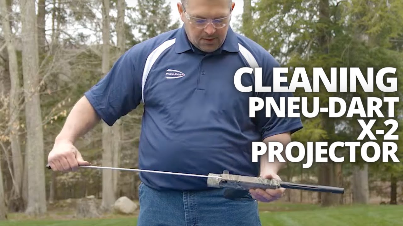 How We Cleaned Pneu-Dart X-2 Projector In Under 2 Minutes