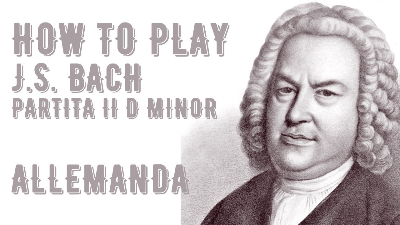 J.S. Bach Sonatas and Partitas how to Play Allemanda BWV 1004 on the mandolin #CarloAonzo