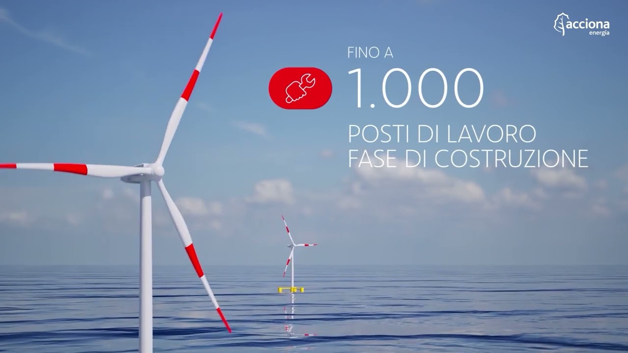 Parco eolico flottante Libeccio | ACCIONA Energía