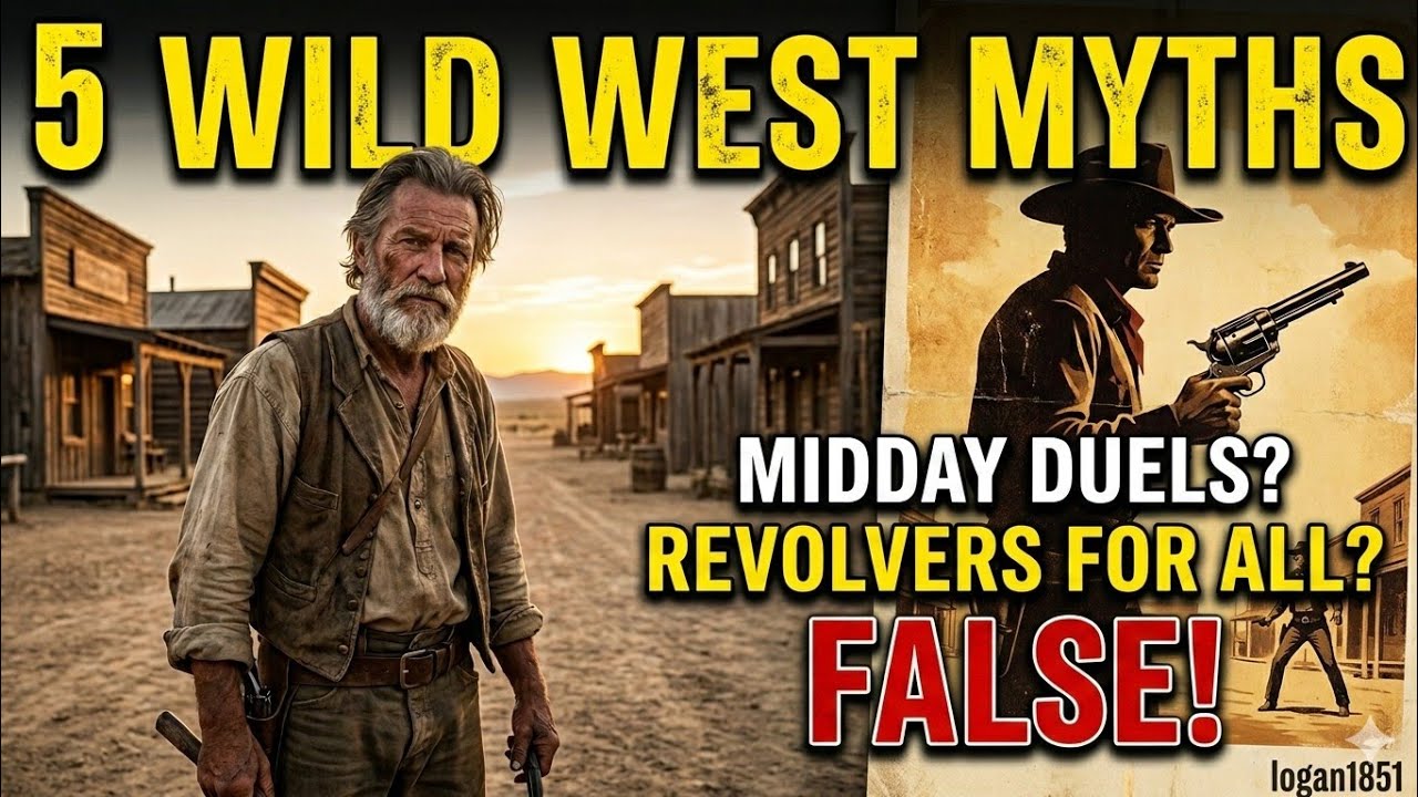 HOLLYWOOD VS. REALITY: 5 LIES ABOUT THE OLD WEST 🤠🤥