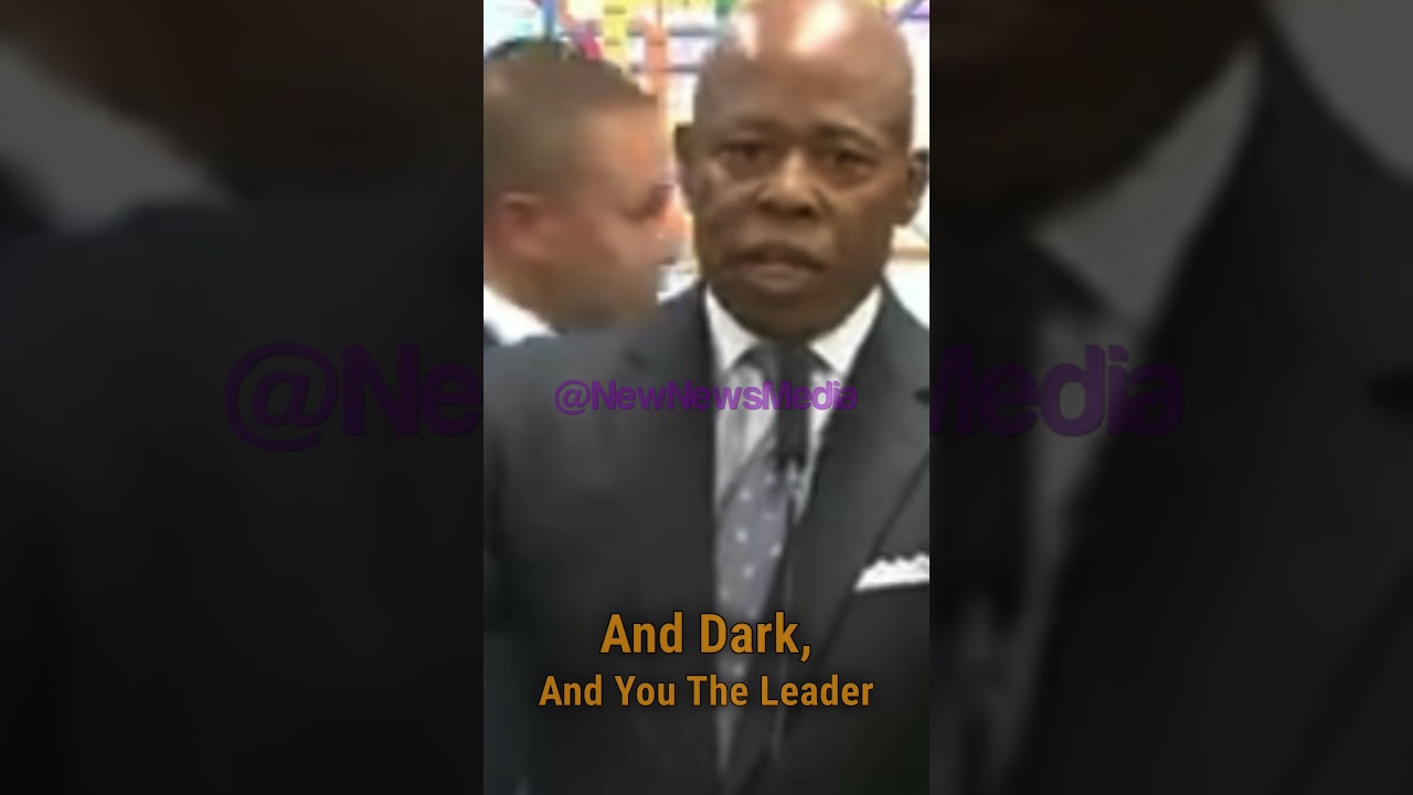 BREAKING: NYC Mayor Eric Adams Unleashes On Reporters, 